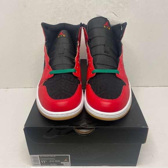 Nike Air Jordan 1 Retro Mid SE “Christmas” 2022 - Picture 2 of 4